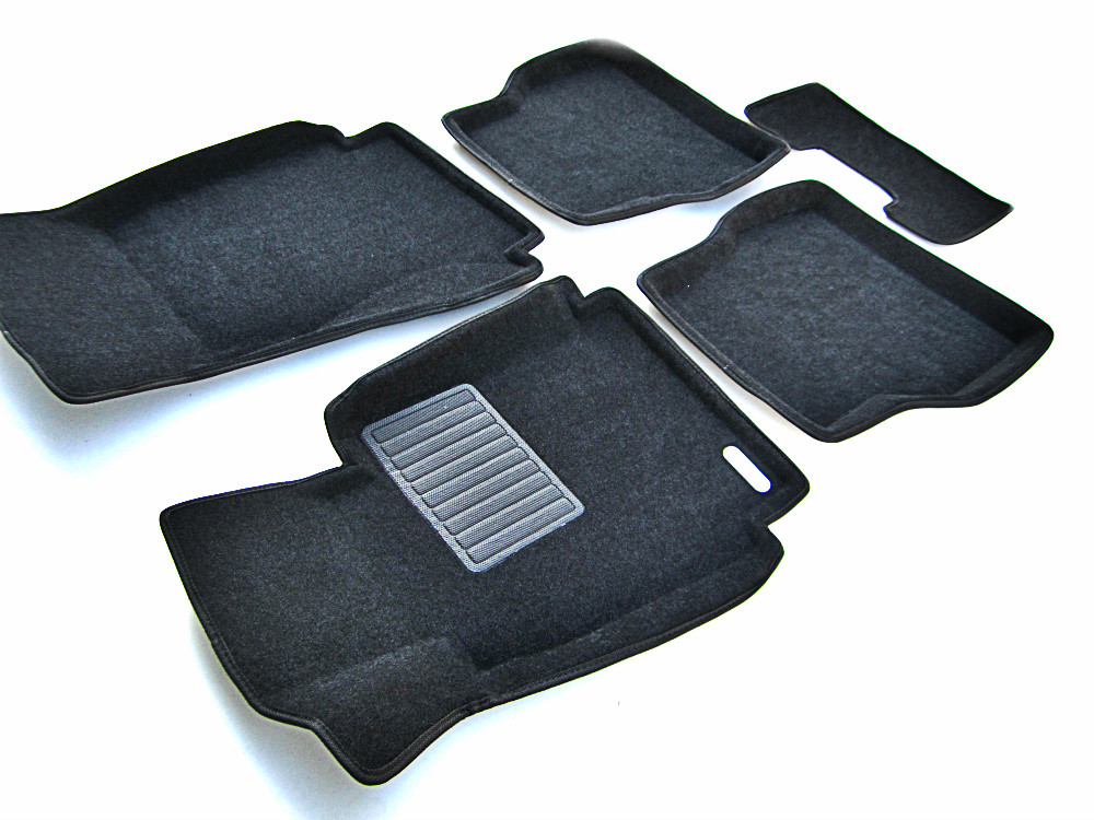 Коврики салона текст. 3D euro-std BMW 5 (E60) (2007-2010) (EMC3D) NP1